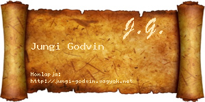 Jungi Godvin névjegykártya